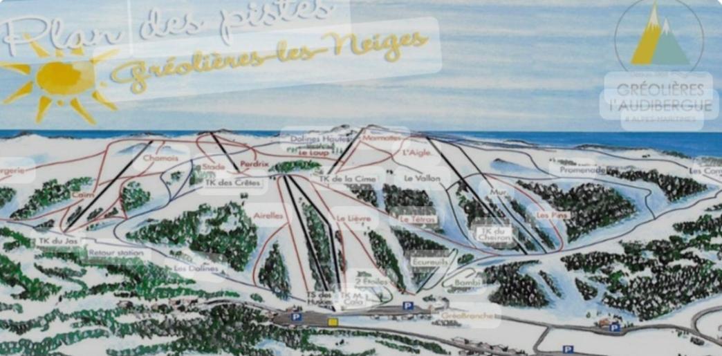 Greolieres Les Neiges Appartement Buitenkant foto